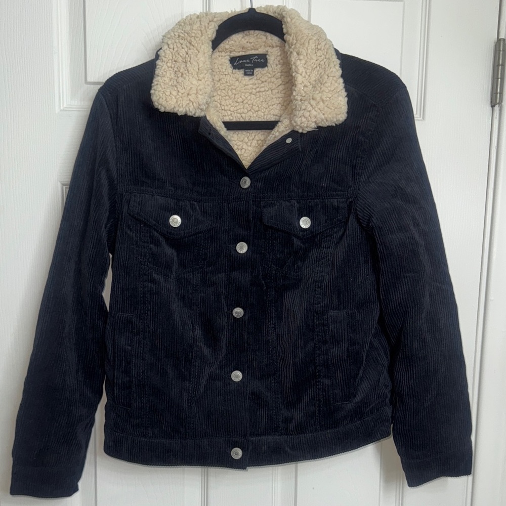 Black Jacket with Cream Lining